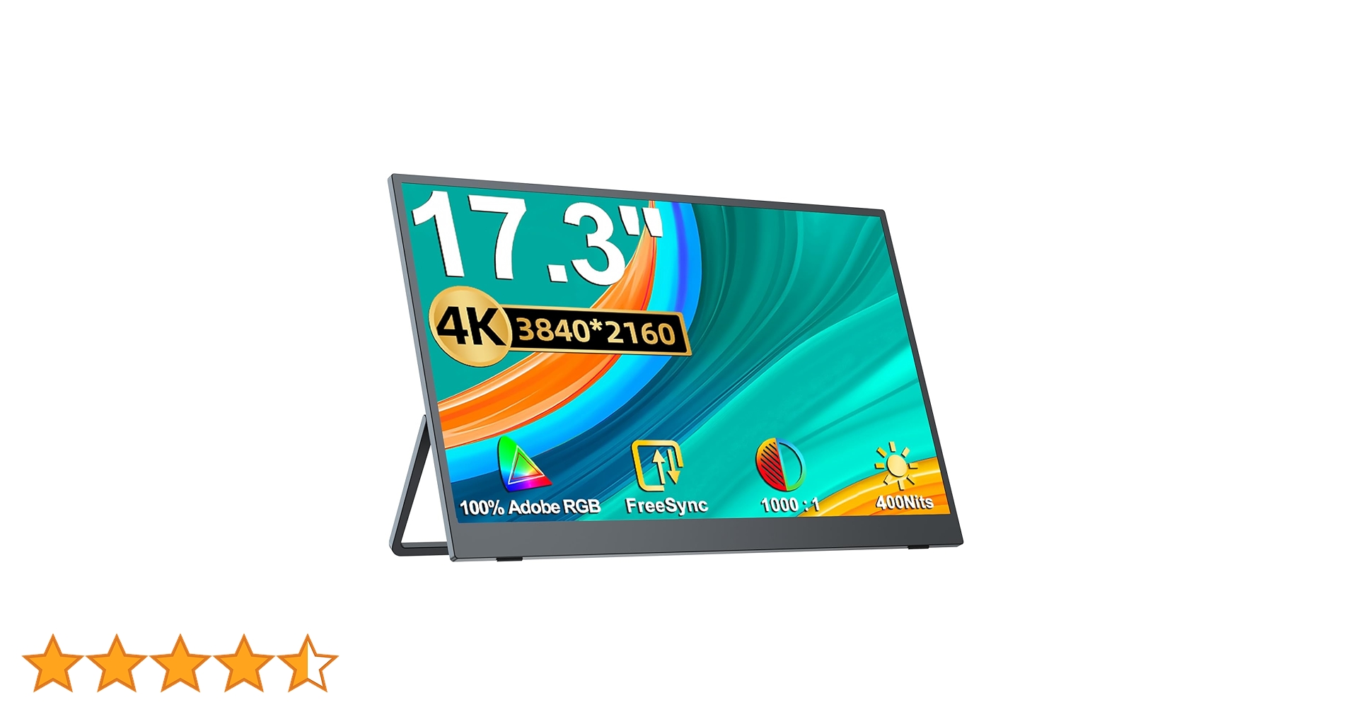 UPERFECT モバイルモニター 17.3インチ 4K HDR Amazon.co.jp: UPERFECT モバイルモニター 17.3インチ 4K 3840*2160